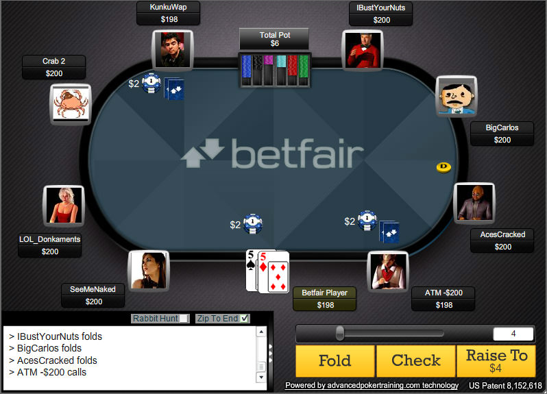 Betfair Screenshot