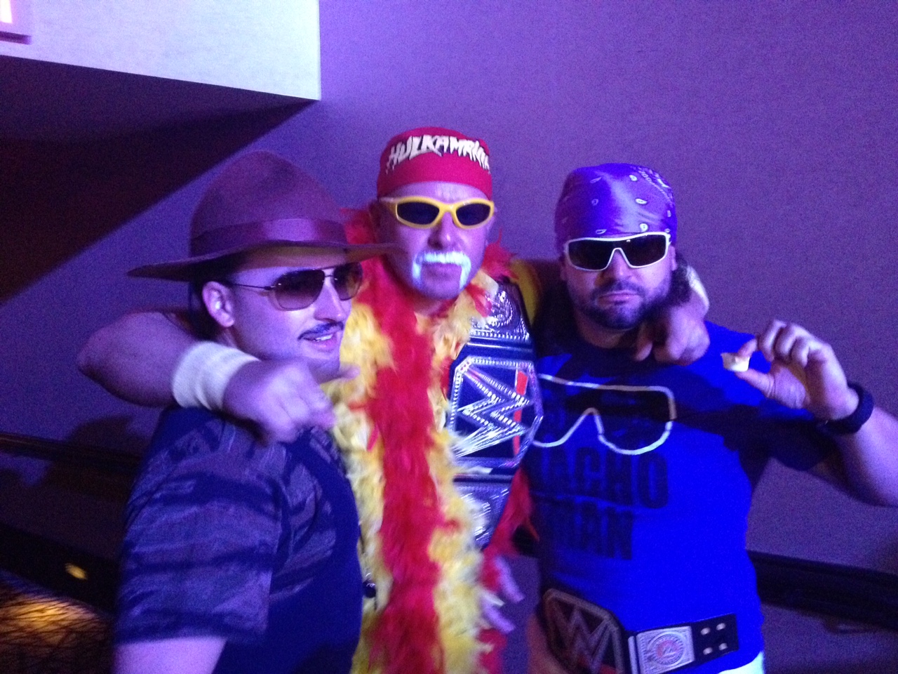 Sergeant Slaughter, Hulk Hogan, Randy "Macho Man'" Savage