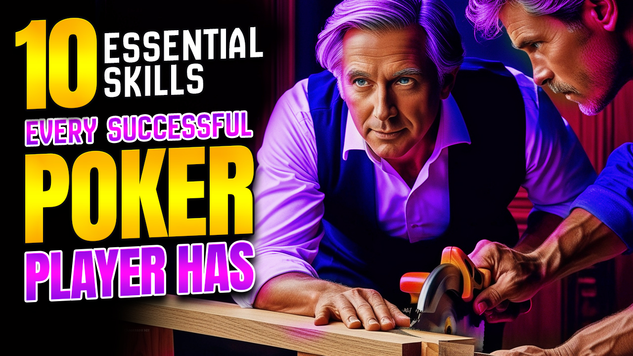 Essential skills of successful poker players