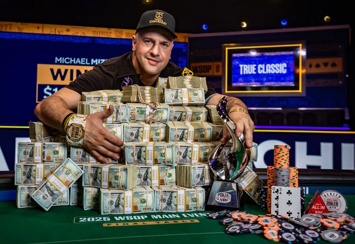 Michael Mizrachi 2025 WSOP Main Event